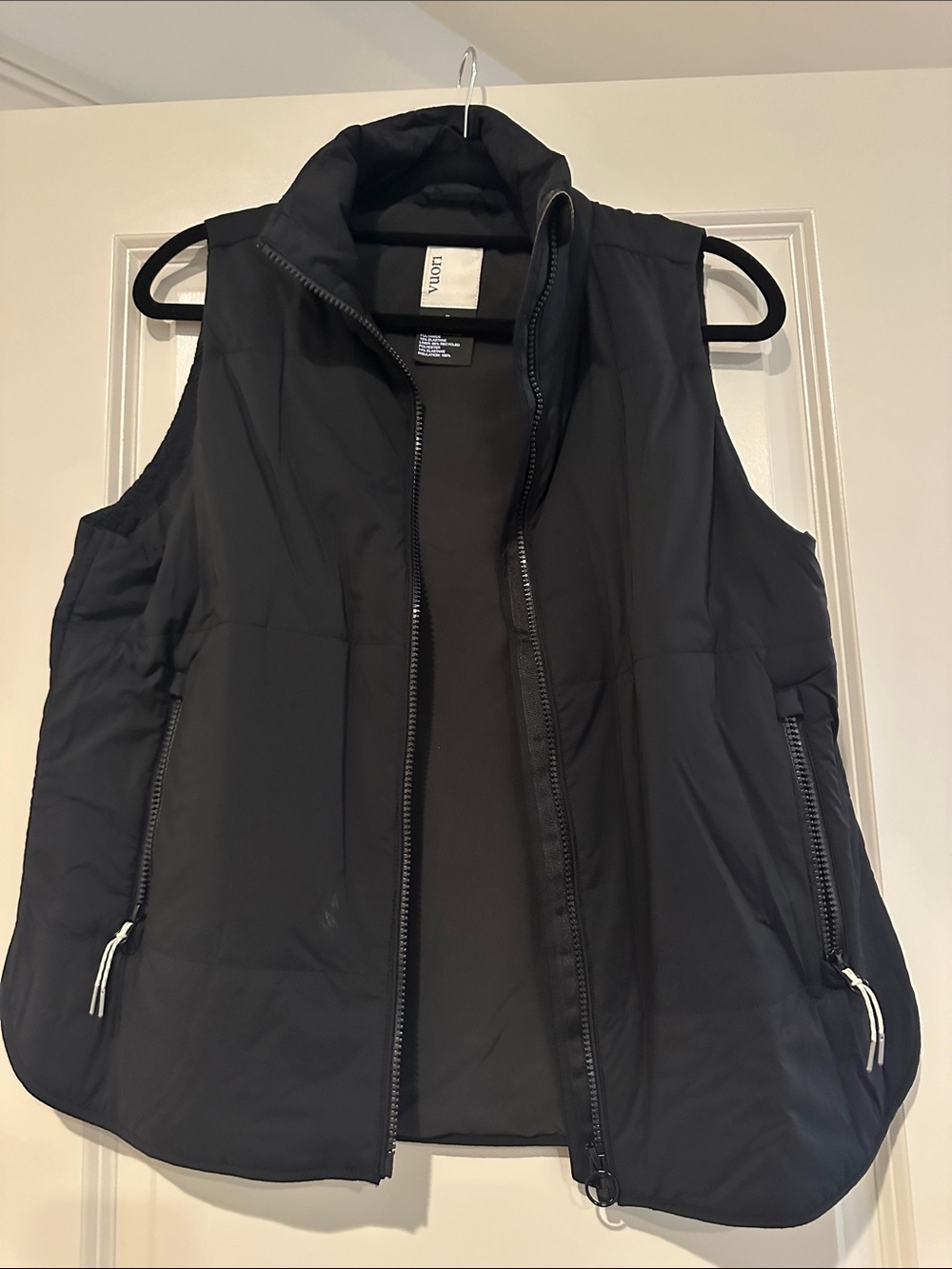 Vuori Black Quilted Insulated Vest